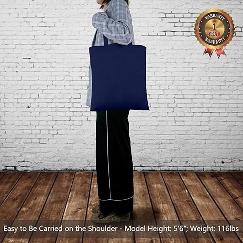 Vista 222 de TOPDesign - Paquete de 5 bolsas de algodón negro de 16 x 15 pulgadas, bolsas de tela ligeras y medianas reutilizables, adecuadas para bricolaje