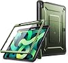 SUPCASE Bumper Case for iPad 11th Gen A16 Chip 11 Inch 2025 360 Degree Protective Case with Screen Protector Stand and Pen Holder [Unicorn Beetle Pro] Hard Case for iPad 10th 10.9 Inch 2022 (Green)