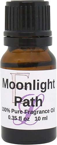 Aceite aromático Moonlight Path de Eclectic Lady, 0.3 fl oz (0.3 fl oz), aceites difusores de larga duración, aromaterapia