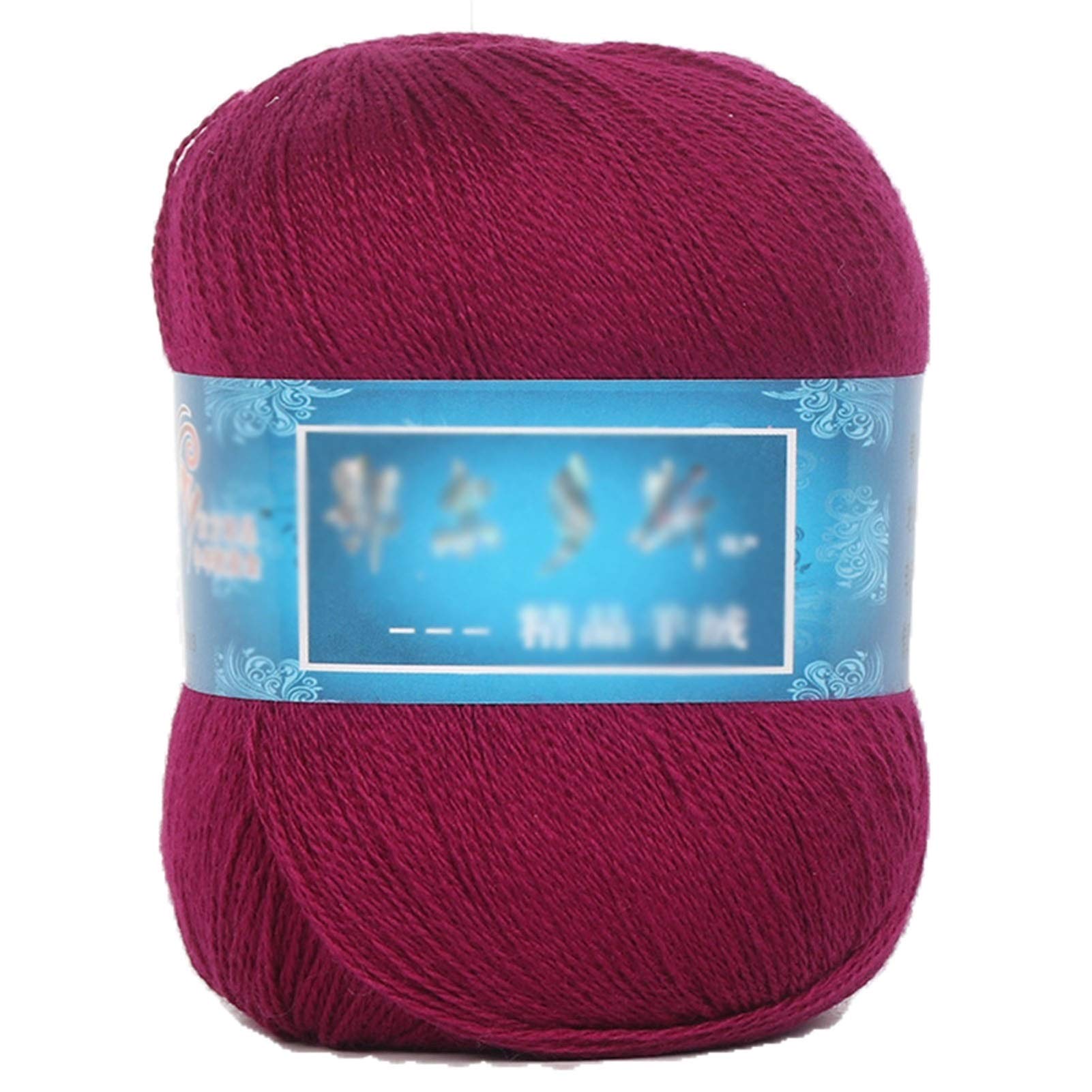 Filati di cotone, Filati for maglieria di cotone, Cotone for bambini, Filati for maglieria a strati adorabili Autostriscianti con calibro for maglieria in bambù, Mini palline colorate assortite (Color