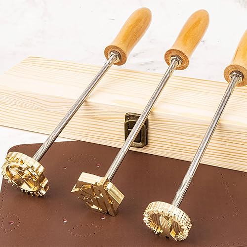 Miniatura 7 de Sello de hierro de marca personalizado para alimentos y carnes, sello de hierro para Bur Burger Sello de hierro con mango de madera (2 pulgadas)