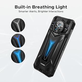 S200 Ultra Rugged Phone Unlocked, 5G Android 15 with 1.32 Secondary Display, 48GB+1TB Storage, 11000mAh, 66W Fast Charge, AI Quad Camera 100MP+32MP, 6.72 Rugged Smartphone Dual SIM/NFC/OTG