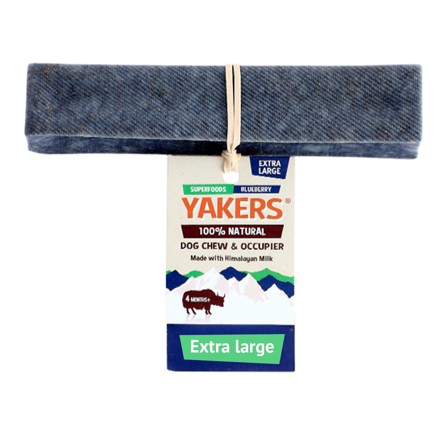 YAKERS Blueberry Dog Chew Extra Large