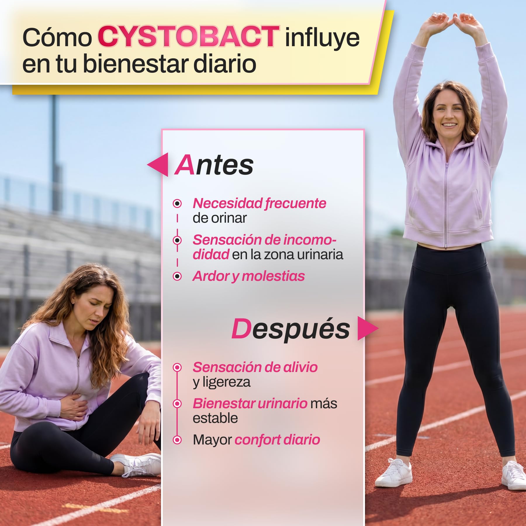 Cápsulas CYSTOBACT | Salud de las Vías Urinarias | D-Manosa 720mg + Extracto de Arándano Rojo 300mg | Ayuda para Cistitis | con Arbutus unedo (5% Arbutina) 320mg y Bioflavonoides | 30 Cápsulas