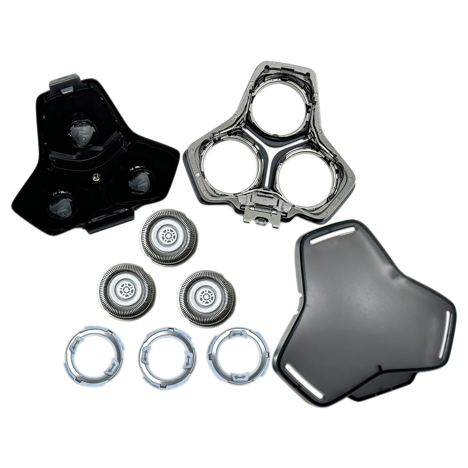 Professional SH71/50 Black Complete Replacement Shaver Head For P-hilips Norelco Series 5000 S5531 S5532 S5533 S5535 S5536 S5587 S5588 S5799