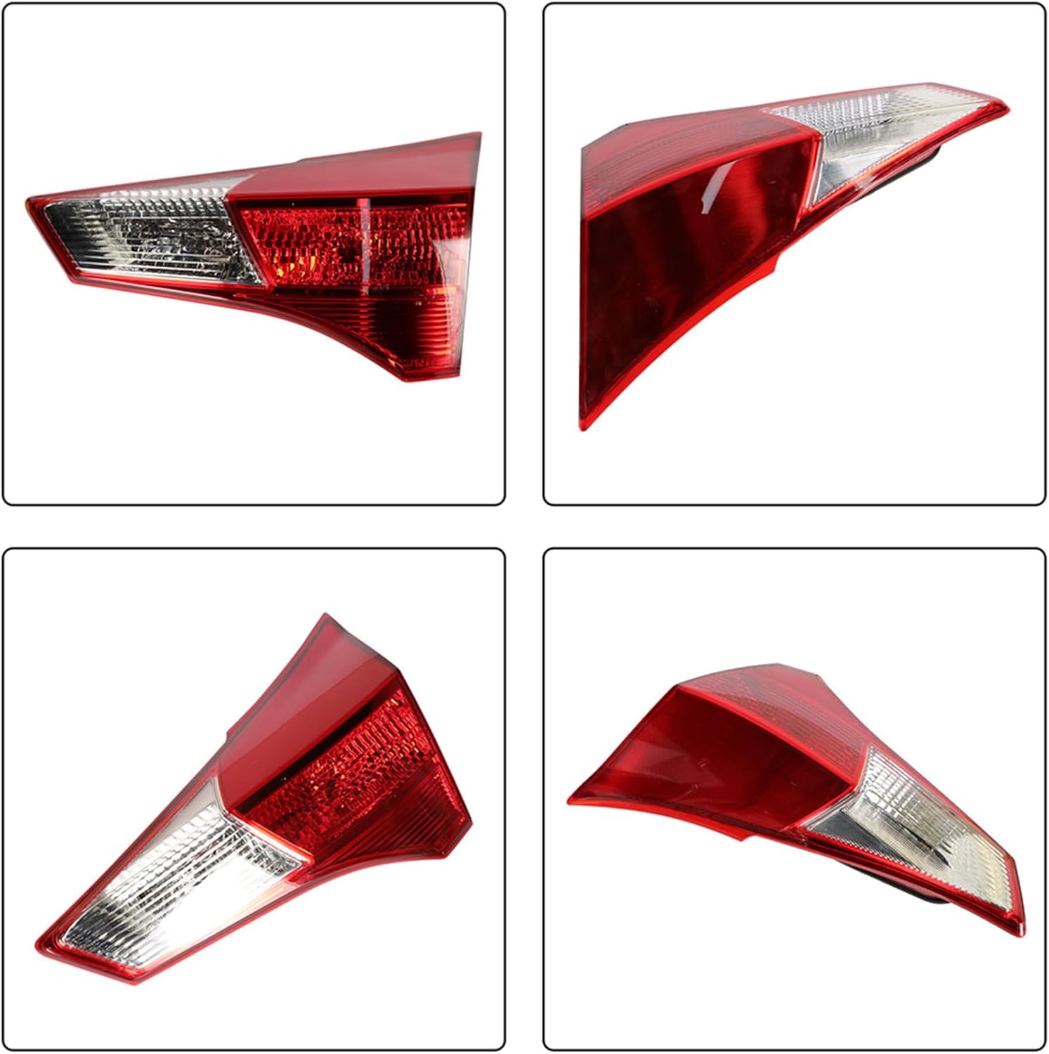 Tail Light Brake Lamp Assembly Inner Passenger Side Clear Lens Replacement for RAV 4 2013 2014 2015