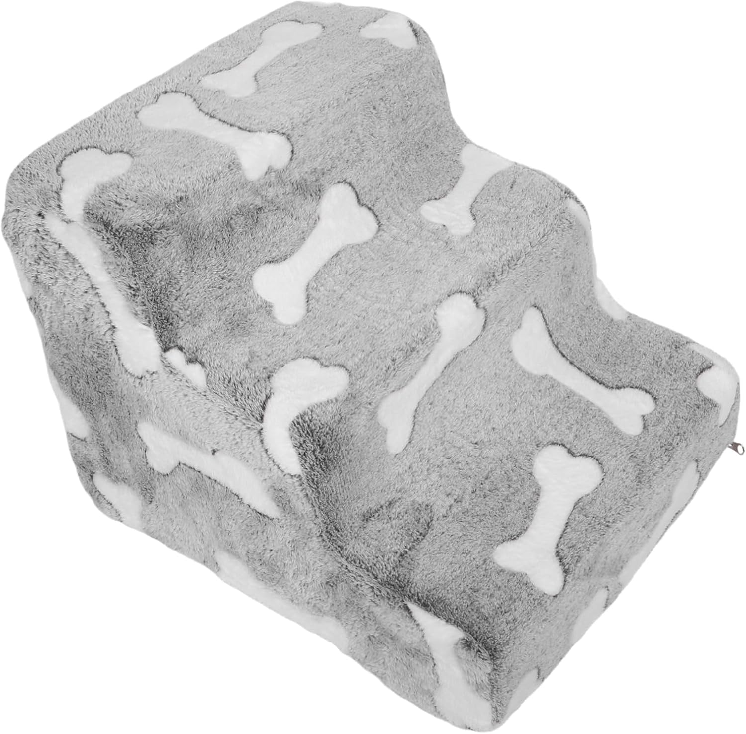 Alasum Pet Stairs for Dogs and Cats Non- Three-Step Ladder for High Beds and Lightweight and Easy to Indoor Pet Steps for Safe Climbing and Play