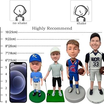 BobbleHeads Customized Family Bobblehead Doll, Customized Bobblehead Figures, Handmade Personalized Sculpture Gift