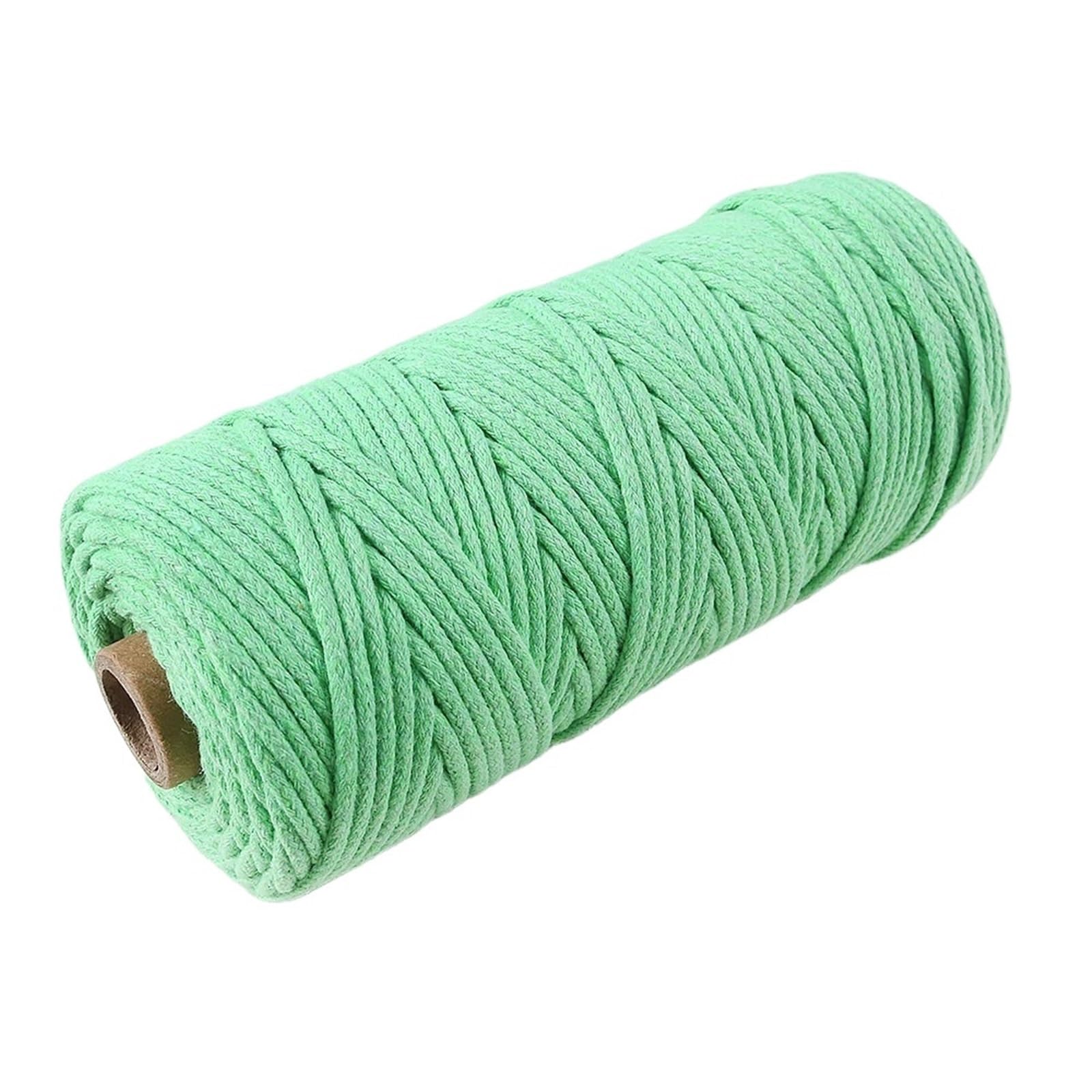 Cotton Macrame Cord 10m 3.0mm Colored Cotton Thread Braided Rope Diy Bracelet Necklace Key Chain Make Ropes Jewelry Making Materials(Color08)