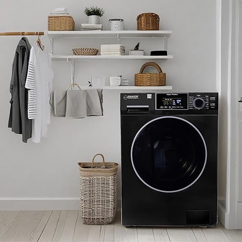 Miniatura 9 de Equator Compact Washer 1.6cf15lbs PET CYCLE 15 programas 110V en negro