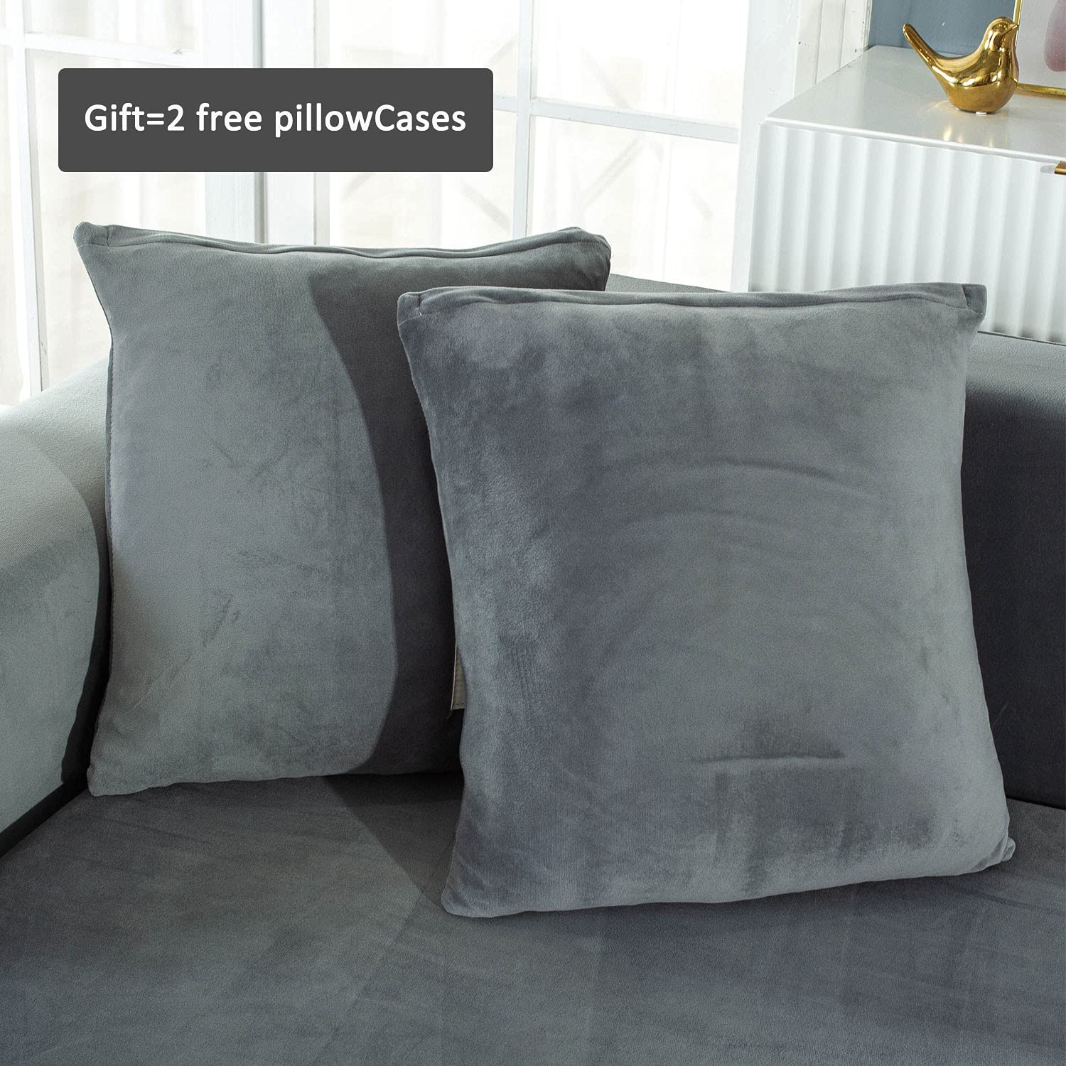 L-Shaped Sectional Couch Cover - Pet Proof Furniture Protector In Multiple Sizes