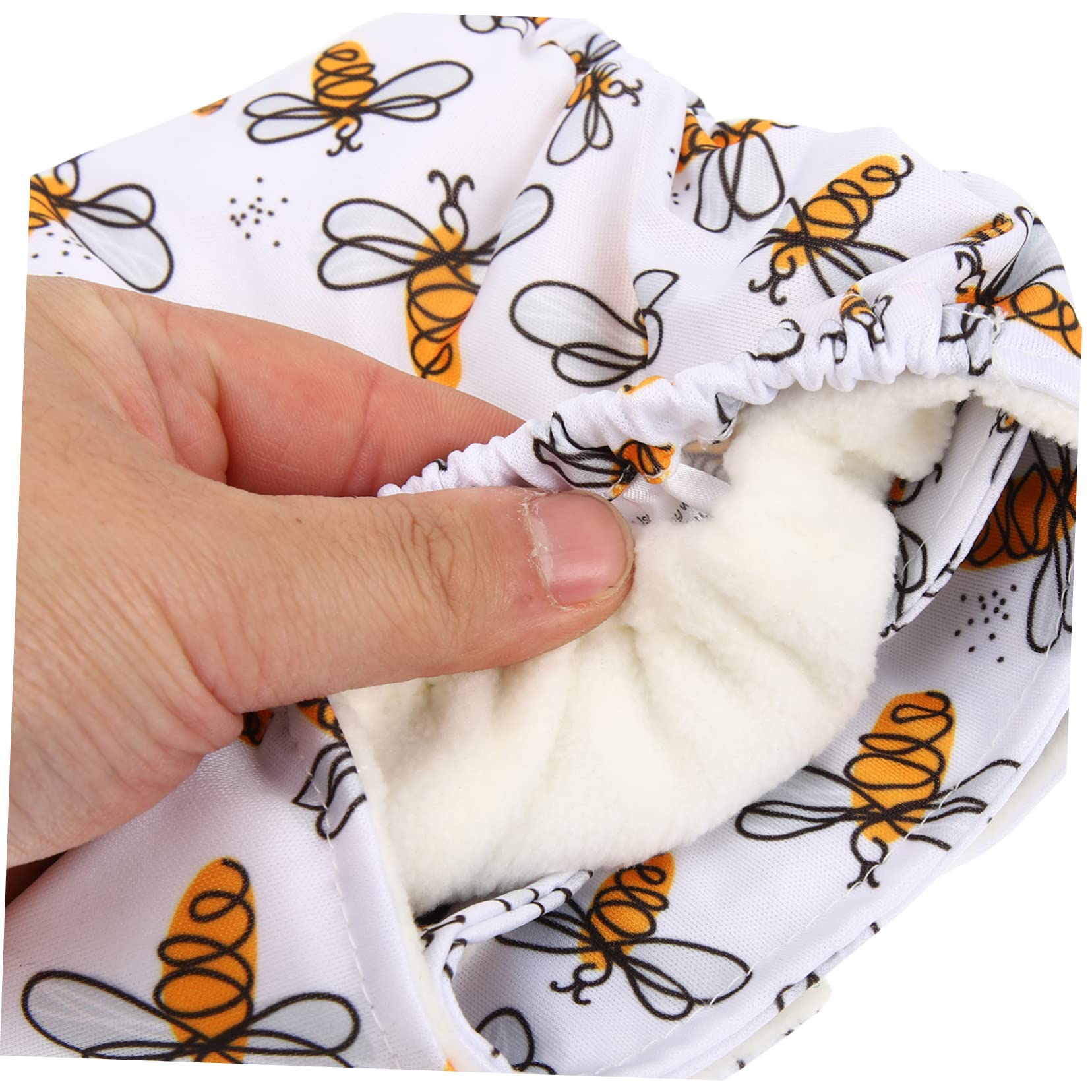 Abaodam 4 Piezas pantalones para bebés pañal reutilizable para bebe recién nacidos ropita bebe recien nacido reutilizables para para recién os