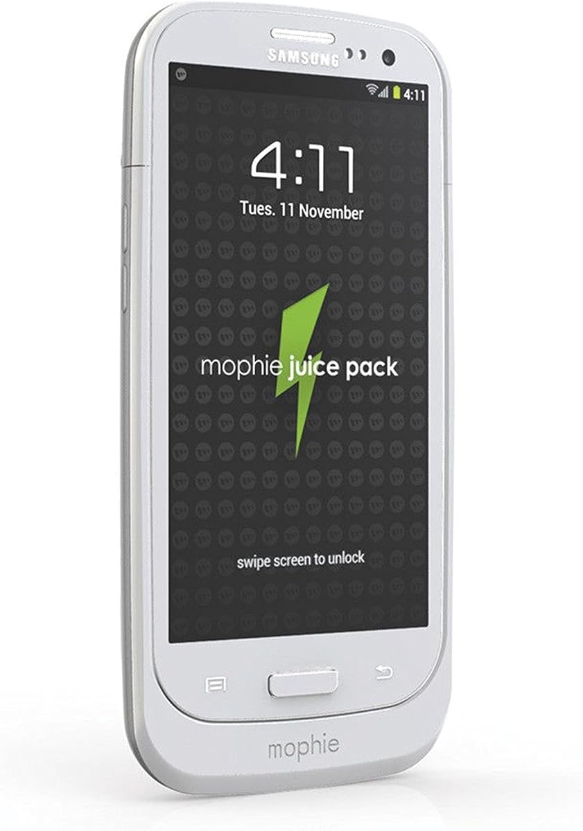 Mophie Juice Pack Galaxy SIII - Retail Packaging - White
