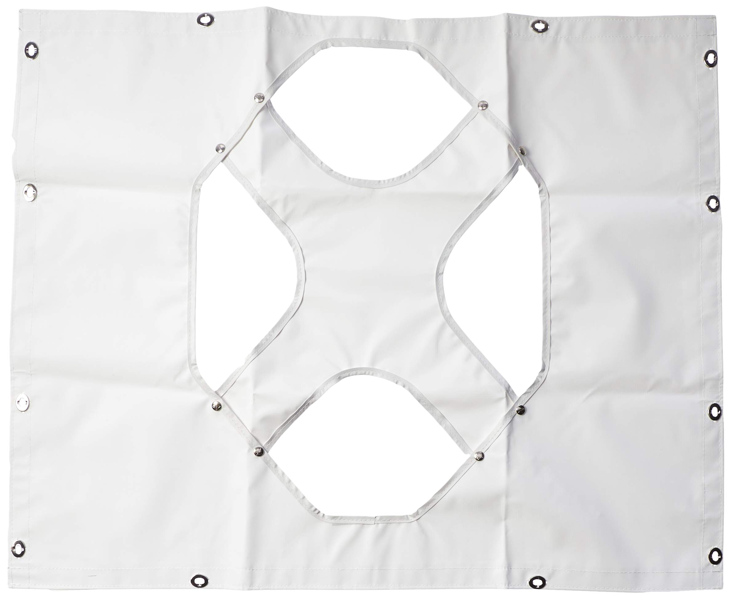 BelmorWF-84084-1 White Winterfront Truck Grille Cover for 1986-2007 Peterbilt 357, 375, 377, 378, 379 (Short Nose), 2003-2007 379X