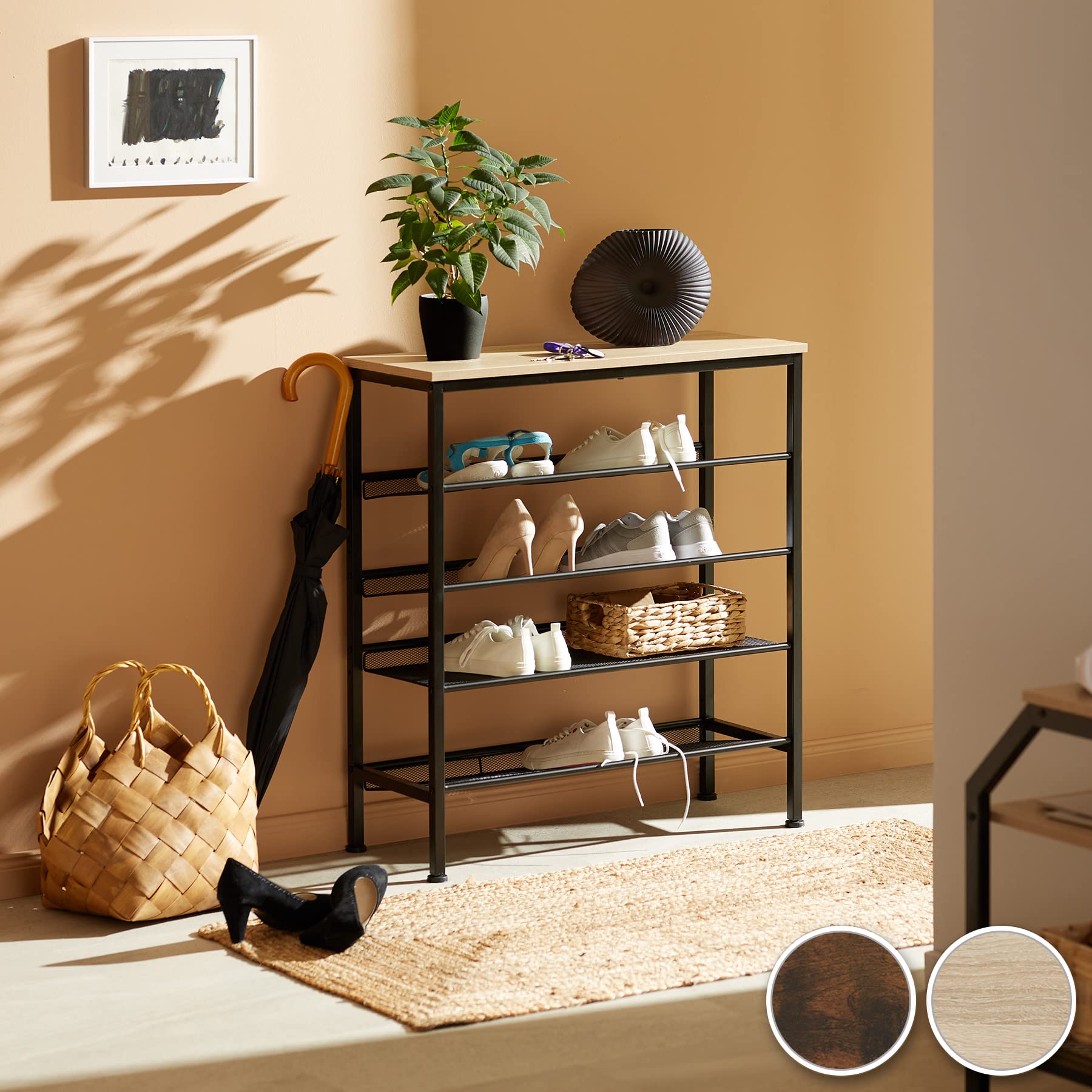 Zapatero Entrada Recibidor TecTakeu00ae Perchero Entrada Recibidor