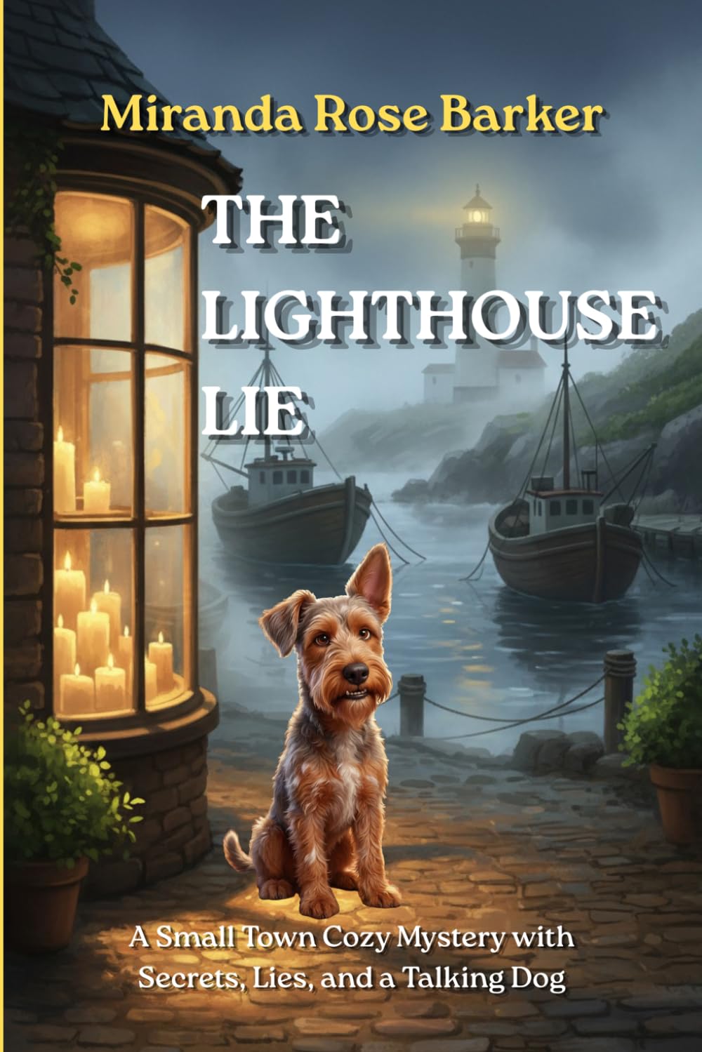 The Lighthouse Lie: A Small Town Cozy Mystery with Secrets, Lies, and a Talking Dog (The Sealight Cove Cozy Mysteries)