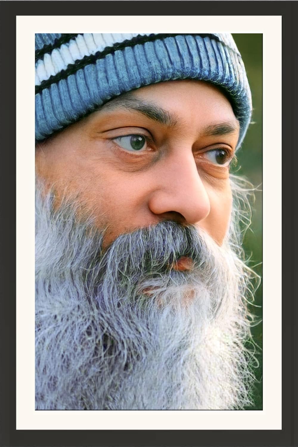 STUDIO AVINASHOsho Framed Photo Acharya Rajneesh Frame Without Glass