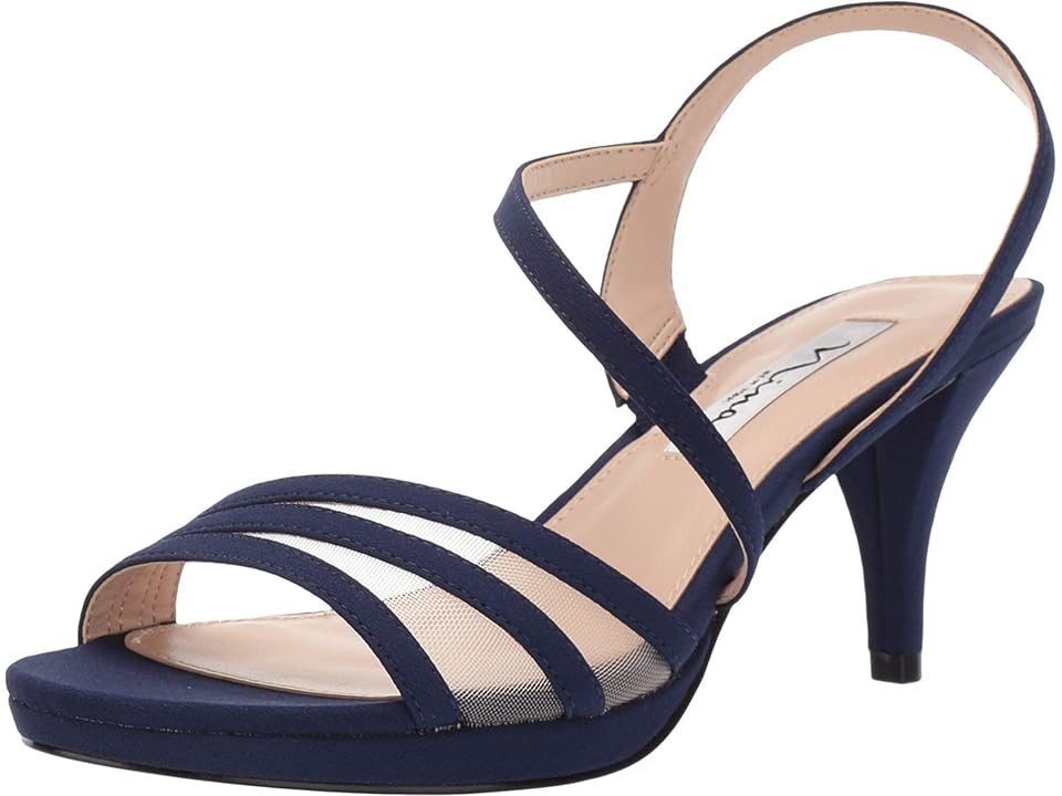 

Nina Nazima (Navy Mini Matte Faille) High Heels