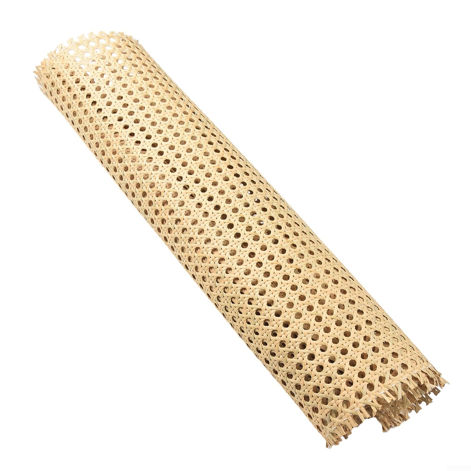DAZZLEEX Correa de mimbre de malla de ratán para sillas, para una solución duradera y elegante de reparación de muebles, 50 cm x 2 m