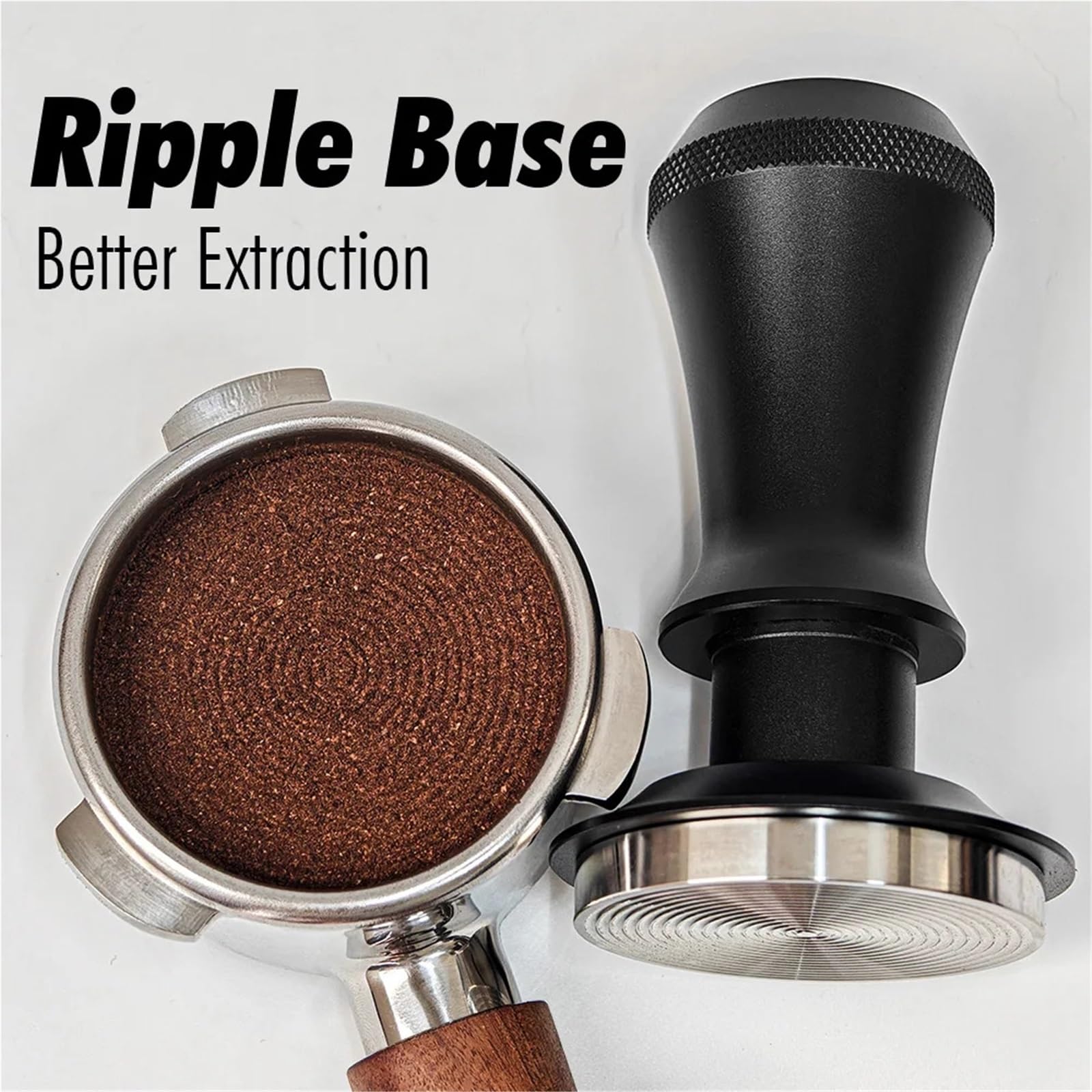 Agitador De Café De Doble Resorte, Juego De Tapete De Herramientas, Accesorio De Presión Constante De 51mm/53mm/54mm/58mm, 30 Libras(58mm,Tamper Set-A)