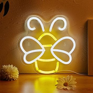 Lets Dance LED Neon Sign Cute Neon Lights for Room USB Powered Wall Mounted Neon Signs For Bedroom, 3D Wall Art & Party wall Decorative Lighting Gift