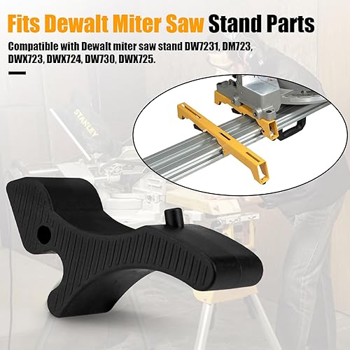 Miniatura 2 de Clips de repuesto compuestos para soporte de sierra ingletadora Dewalt, para soportes de montaje de sierra ingletadora Dewalt DW723 DWX723 DWX724