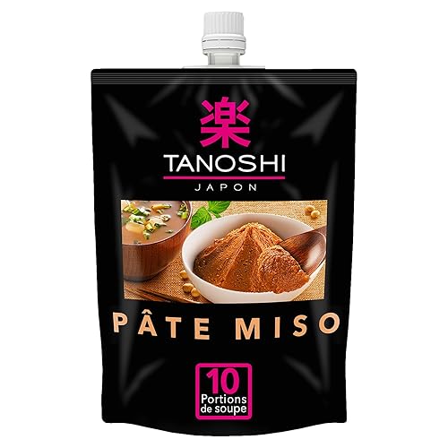 TANOSHI - Pâte Miso Japonaise pour Soupes et Plats -