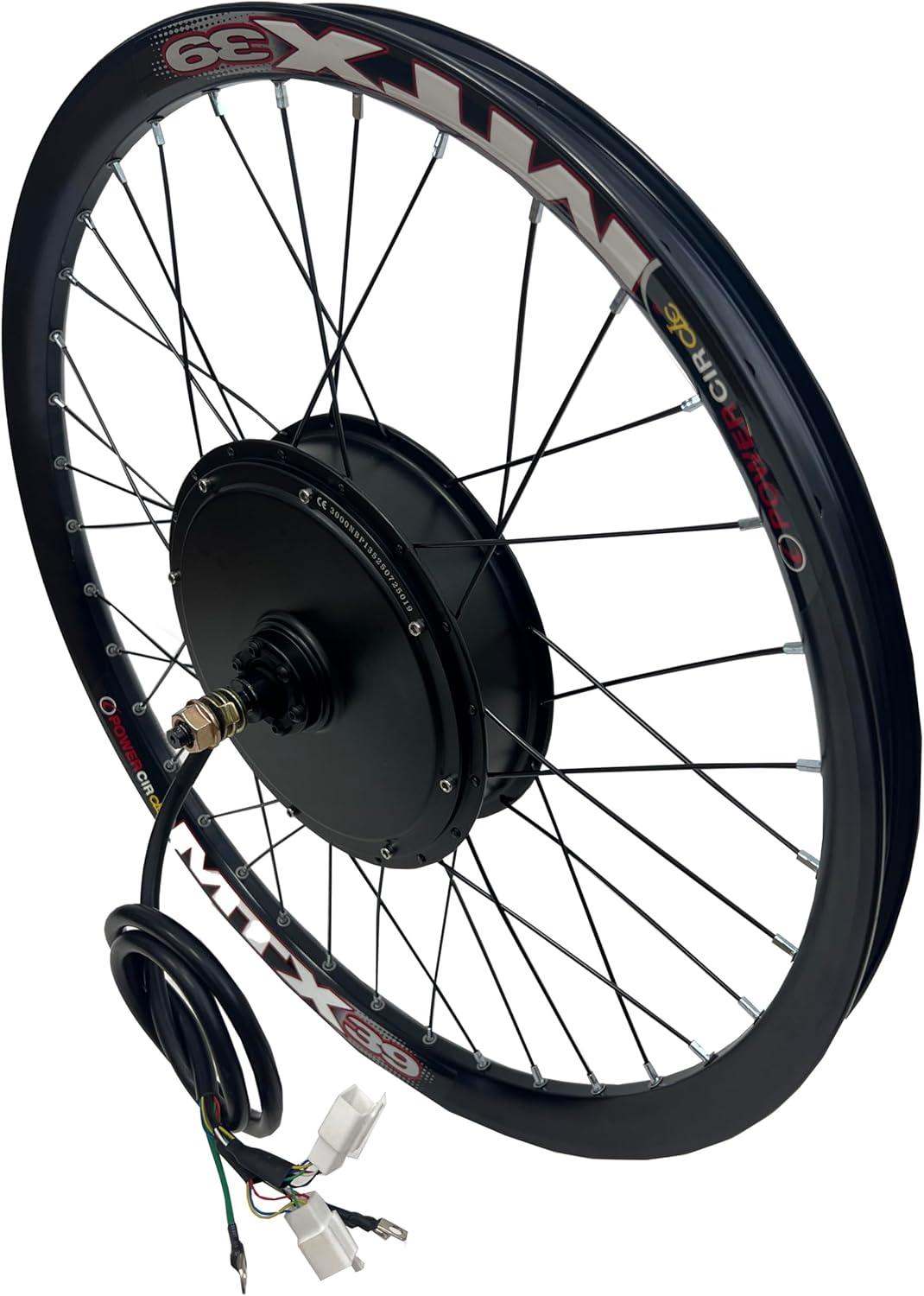 NBPOWER 3000W e-bike rear hub motor wheel, opposite side