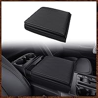 Vista 64 de Muslogy Funda para reposabrazos de consola central apta para Chevy Silverado/Tahoe y GMC Sierra/Yukon 2007-2013, cómoda almohadilla