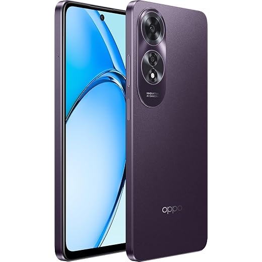 OPPO A60 256GB 8GB, Android Smartphone Midnight Purple, 14.0 Colour OS Version, 45W Super VOOC Flash Charge
