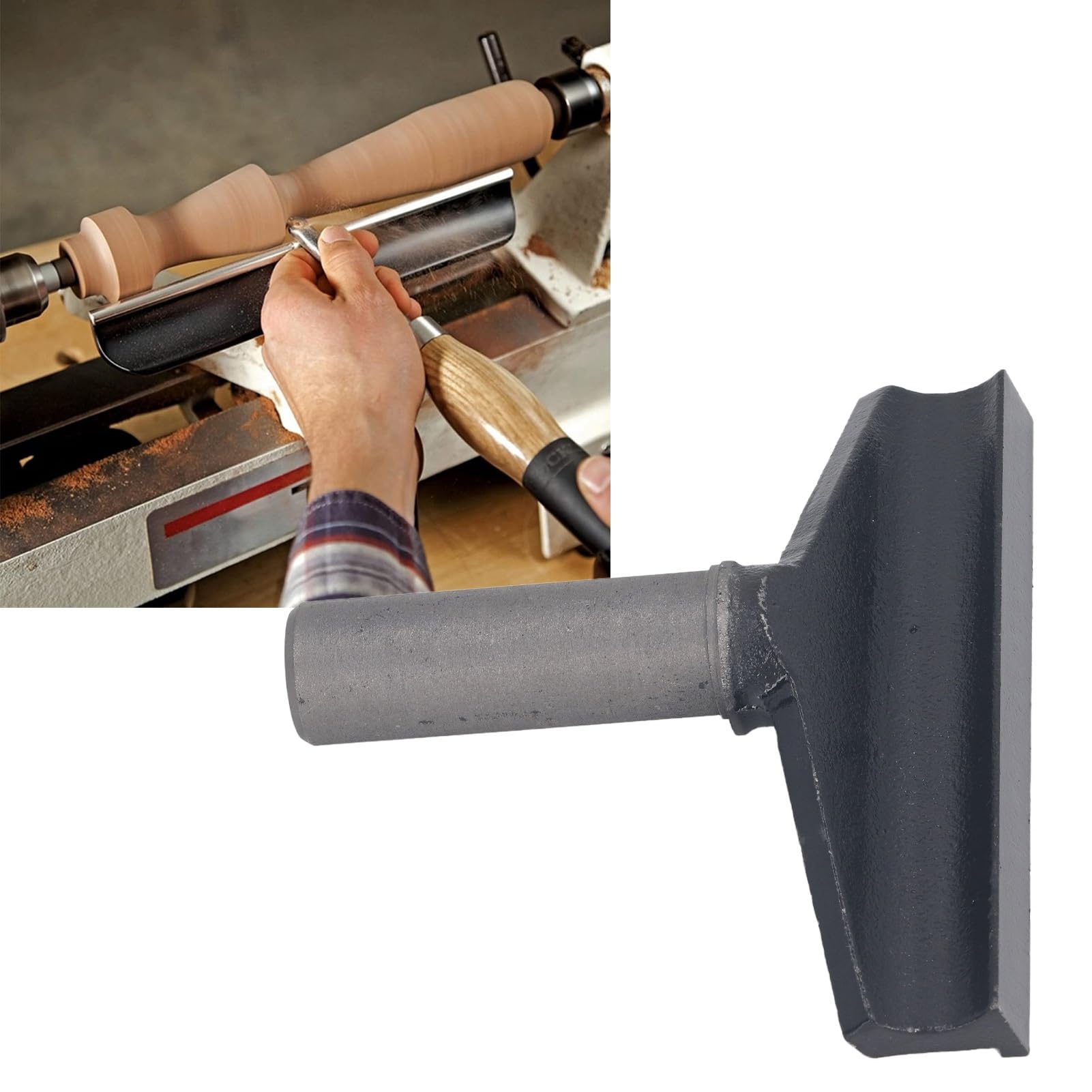 Soporte para Herramientas de Torno 6 Pulgadas Acero de Aleación de Hierro Fundido