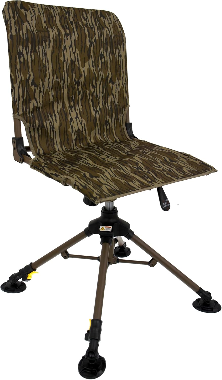 World Famous Sports Swivel Blind Chair with Backrest