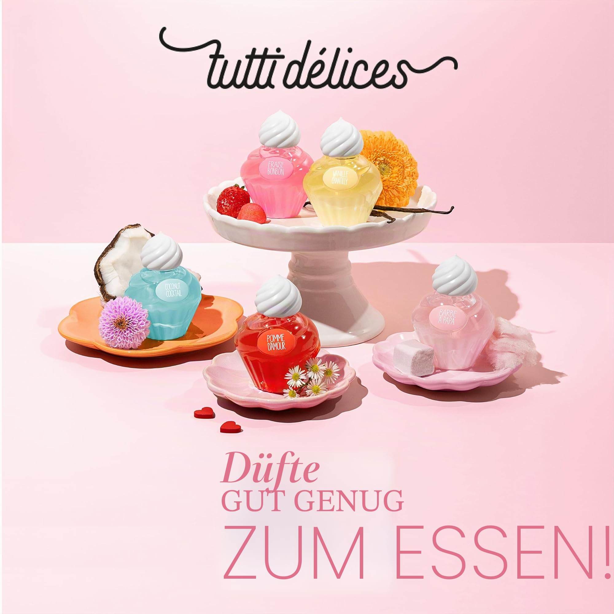Tutti Delices | Kokosnuss-Cocktail | Eau de Toilette 50 ml - Gourmandes und fruchtiges Parfum für Damen