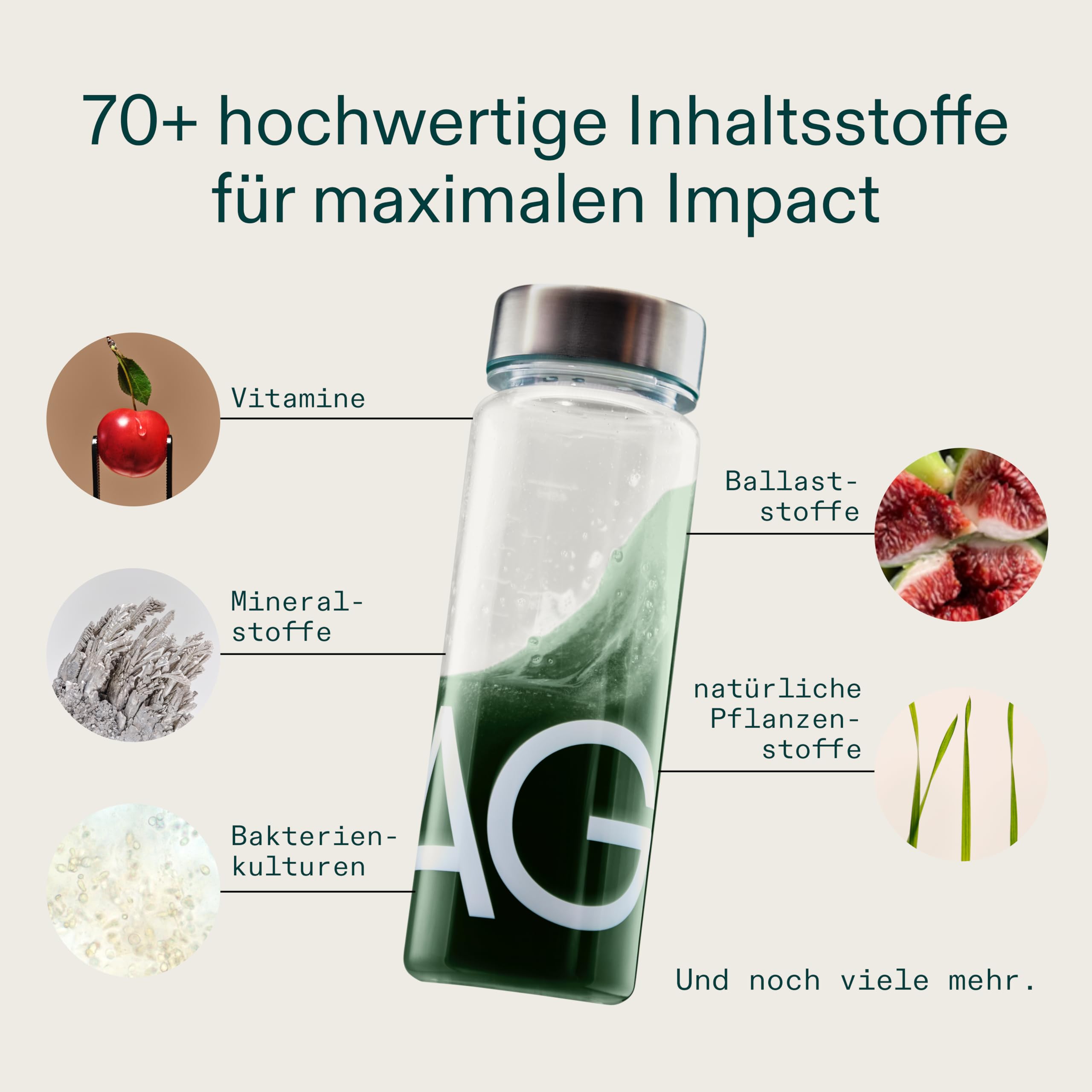 AG1 Greens Pulver Supplement | Täglicher Nährstoff-Boost: Vitamine, Mineralstoffe, gute Darmbakterien, Vegan & Keto-freundlich | (Travel Packs, 30 Stück, Nachfüllpackung ohne Shaker) - Refill