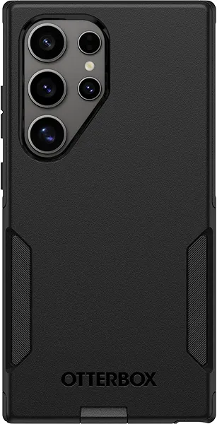 OtterBox Samsung Galaxy S24 Ultra Commuter Series Case - Black, Slim & Tough, Pocket-Friendly, with Port Protection