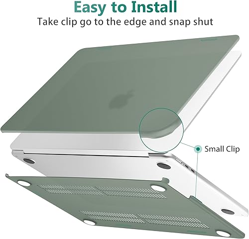 Miniatura 7 de May Chen Funda protectora para MacBook Air de 15 pulgadas 2024 2023, nuevo modelo M3 M2 A3114 A2941, funda protectora para laptop con cubierta de