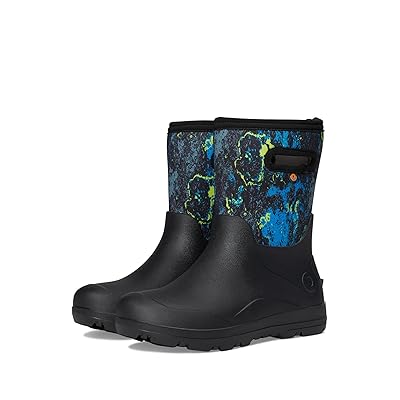 Bogs Kids York Seamless Acid Camo (Toddler/Little Kid/Big Kid) Kids Shoes Black