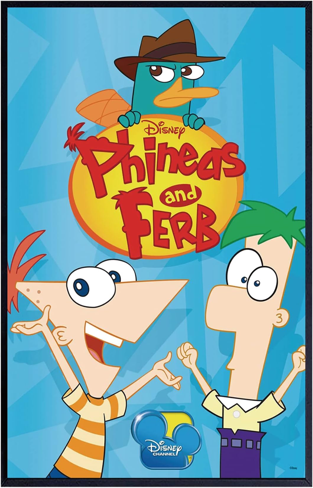 XIHOO Christ-EZ Anime Cartoons Phineas and Ferb Wall Art Print Poster Home Decor Premium - Matte poster Frameless Gift 11 x 17 inch(28cm x 43cm)
