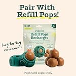 WOOF Pupsicle - Long-Lasting Interactive Dog Toy to Keep Your Pup Busy and Distracted - Safe for Dogs - Low-Mess Design - Dog Toys for Medium and Large Dogs 25-75 lbs