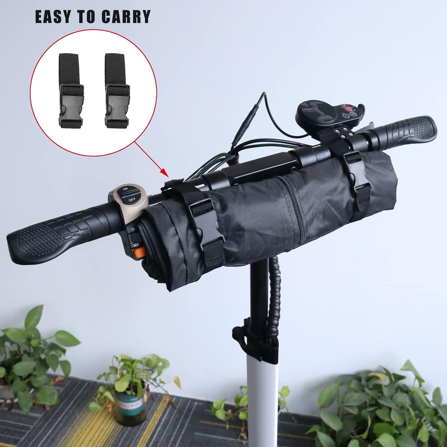 Kasla Electric Scooter Bag, Foldable Electric Scooter Bag Scooter Accessories, Electric Scooter Storage Bag for M365/M365 Pro Electric Scooter