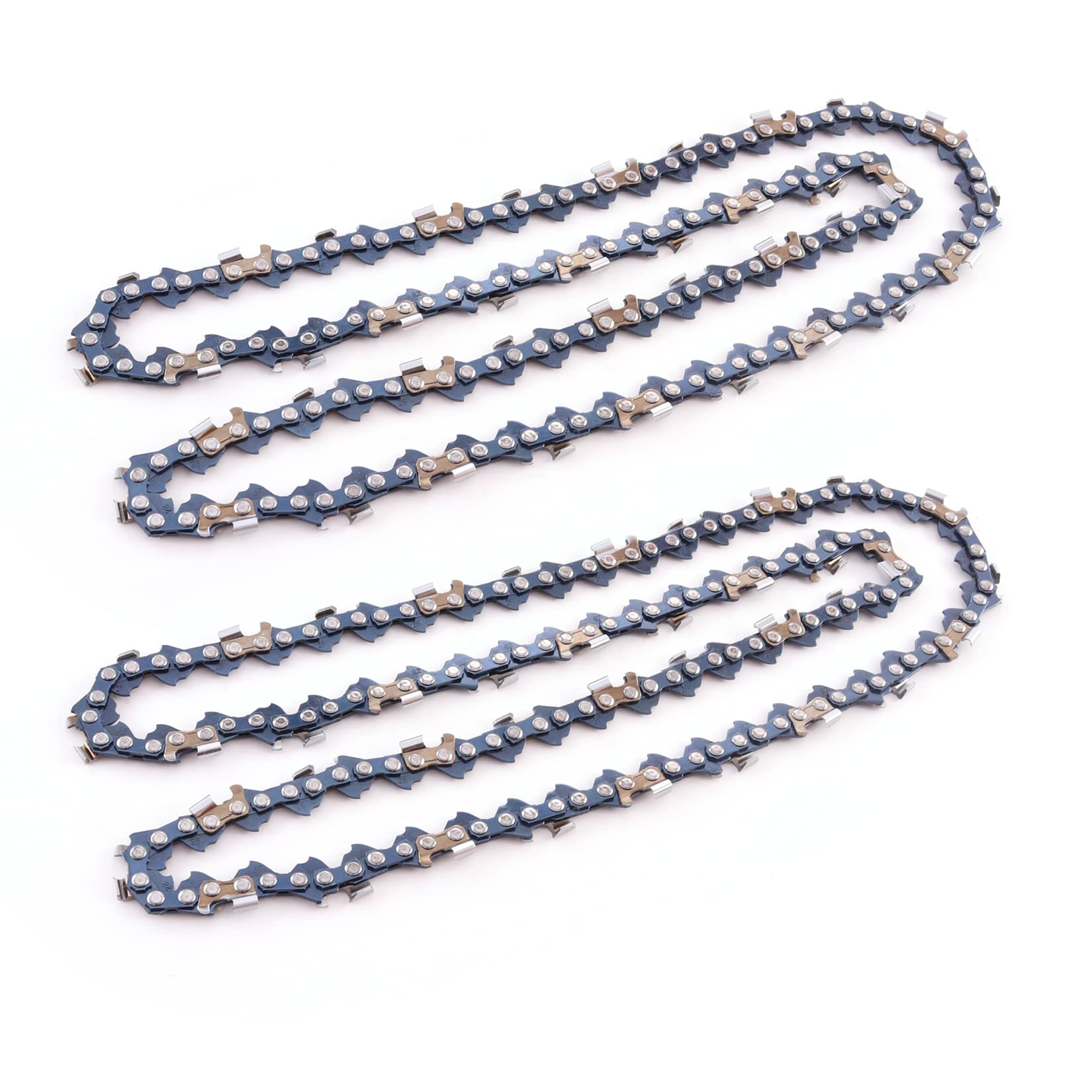 MAXMAN 20-Inch (50.8 cm) Chainsaw Chain - 78 Drive Links, 0.325" LP, 0.050"(1.3 mm) Gauge, 2 Pack - Compatible for Chainsaw Echo, Homelite, Jonsered, Stihl, Husqvarna, Poulan, HITACHI.