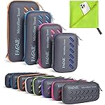 BAGAIL Microfiber Travel Towel, Green, 16 x 32 inches, Quick Dry, Super Absorbent, Compact and Lightweight, Skin Friendly