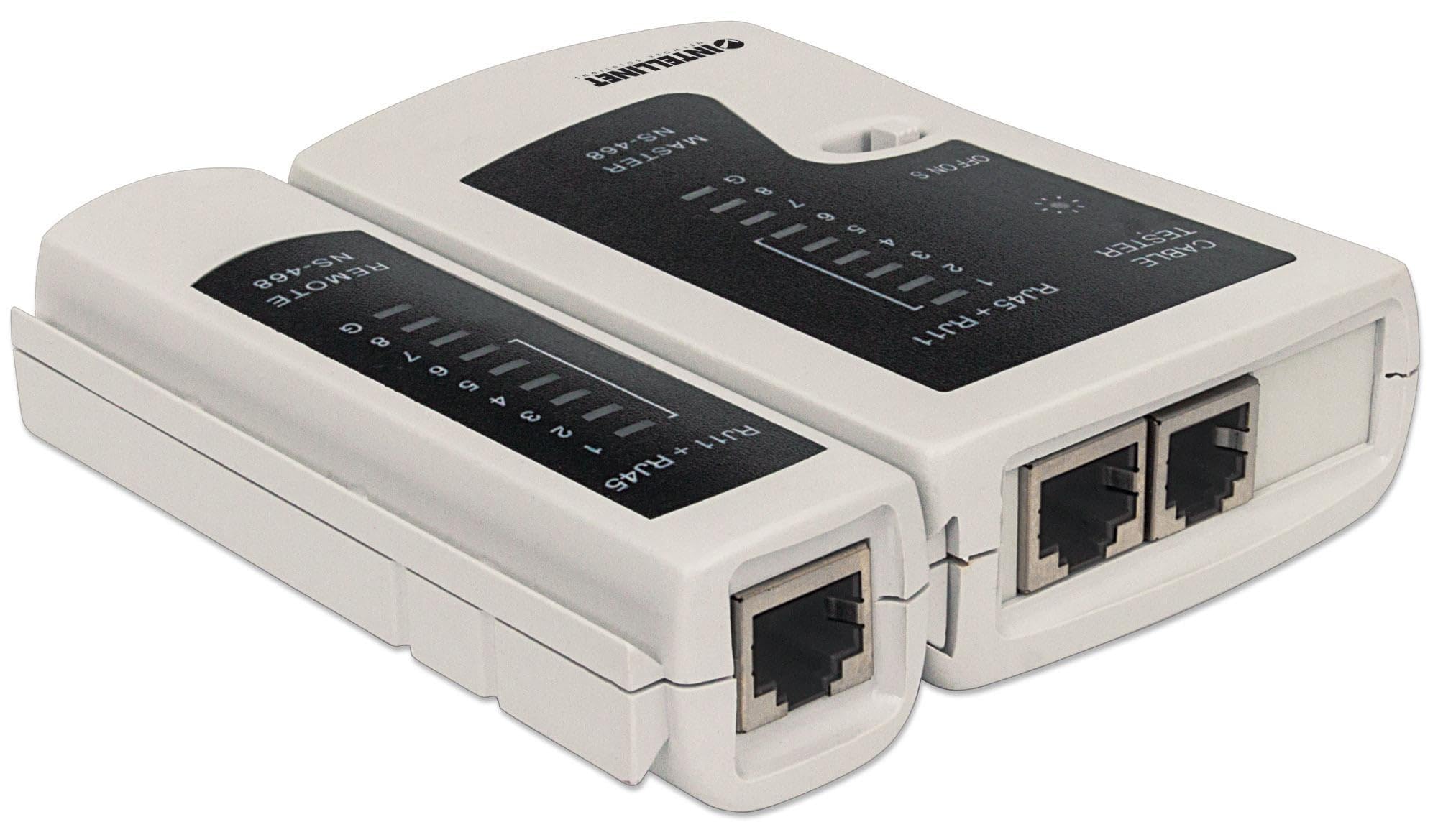 Intellinet Tester Professionale RJ45 e BNC
