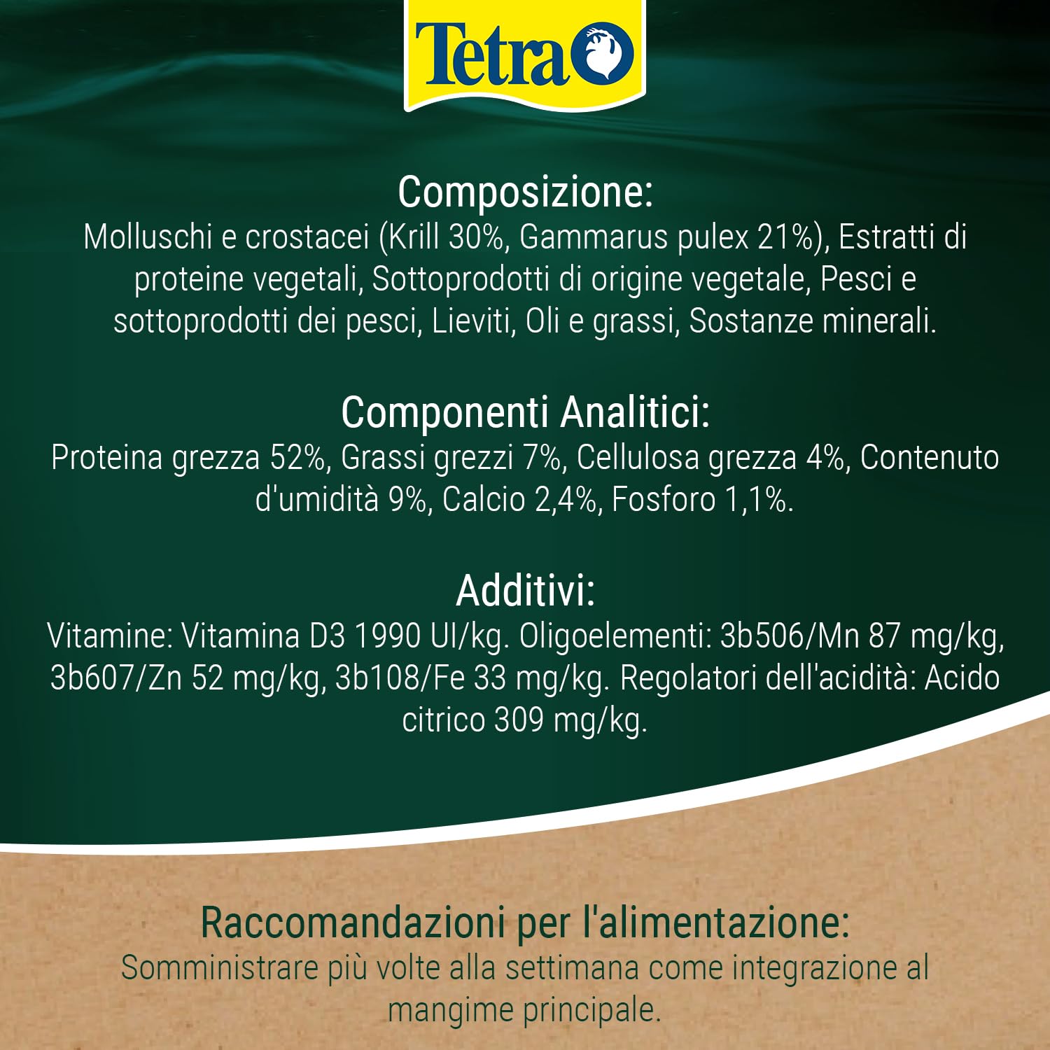 Tetra ReptoMin Energy Turtle Food - Alimento premium bilanciato e ricco di nutrienti con krill e gamberetti, lattina da 100 ml