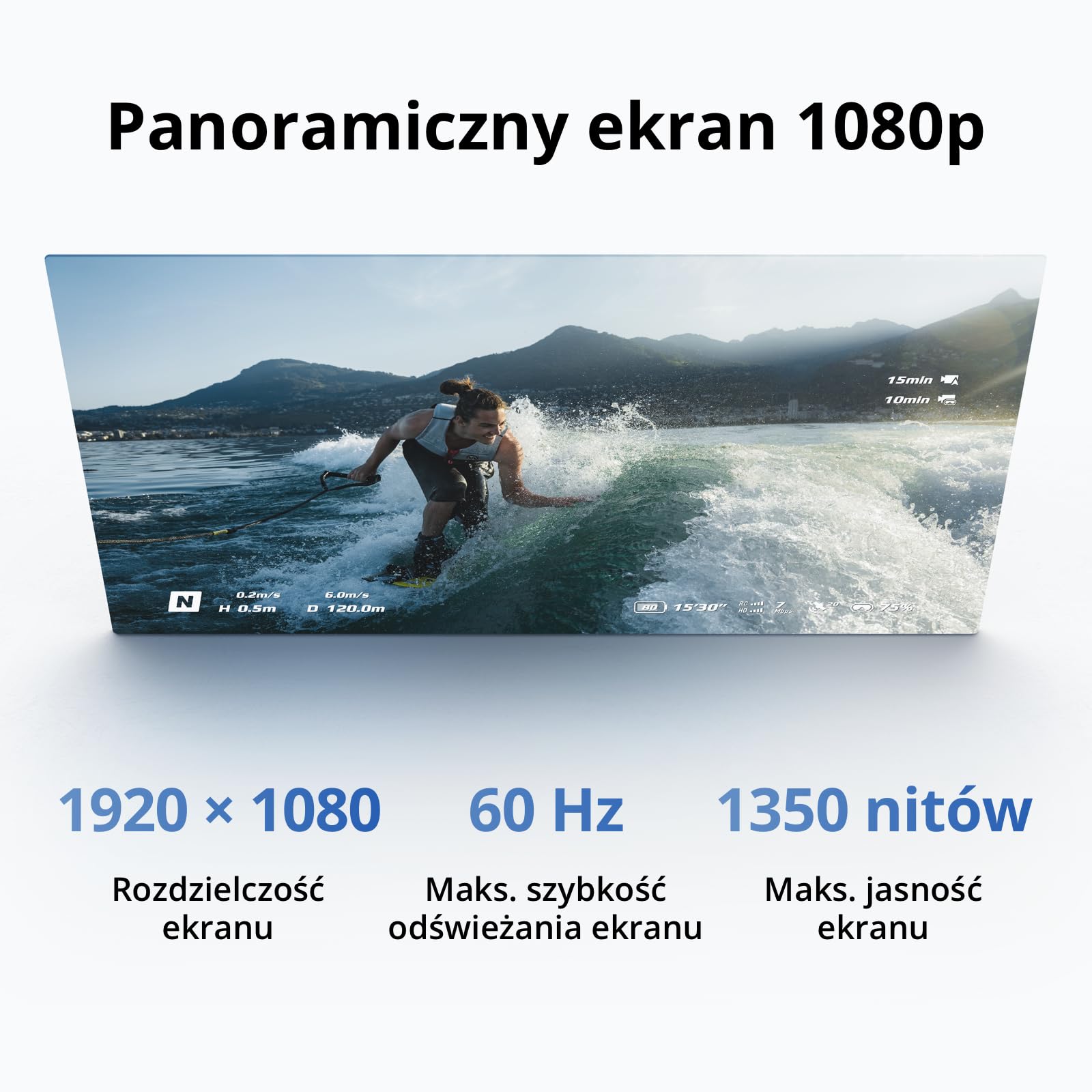 DJI Goggles N3, gogle FPV z ultrapanoramicznym ekranem 1080p, wciągające wrażenia z lotu, gogle FPV do drona, bezprzewodowa transmisja strumieniowa, gogle do dronów, zestaw gotowy do użycia, kursor AR