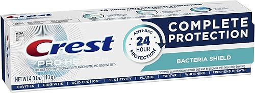 Crest Pro-Health - Pasta de dientes de protección completa, escudo de bacterias