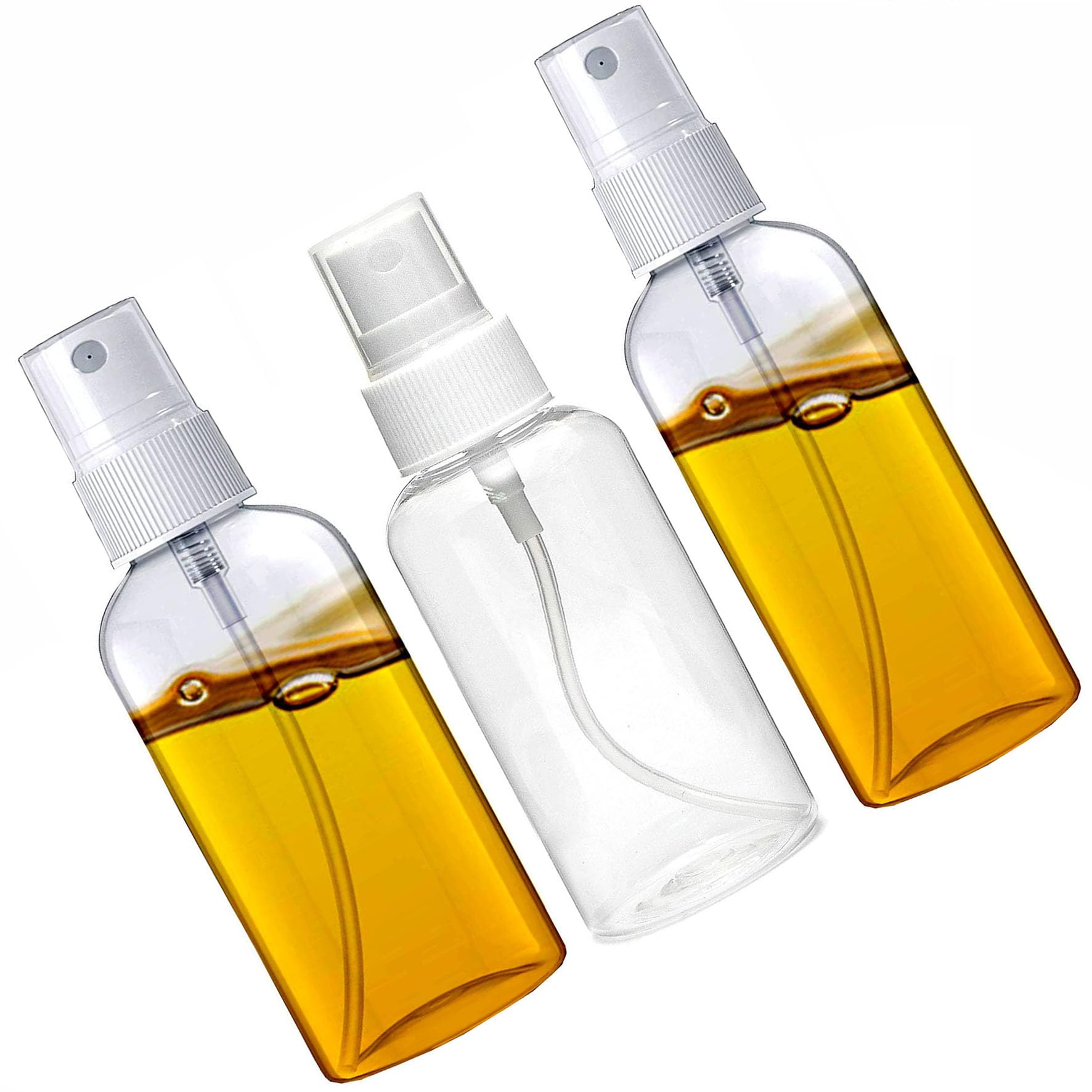 Refillable Fine Mist Sprayer Spray Bottle Atomizer with Ultra-Fine Mist Pump for Beauty, Outdoors, Travel Purposes - 3 Pc 200 ml spray bottle mini sprayer bottle