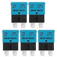 Vista 31 de GLOSO Circuit Breakers E37 Auto (T1) Reset Low Profile ATC/ATO - 1 Pack (3A)