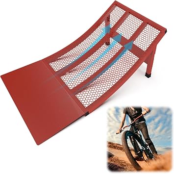 Jump Ramp for BMX و Skateboard / Bike / Skate / RC / Jump Ramp ، مصمم لكل من دراجات BMX والمركبات التي يتم التحكم فيها عن بعد