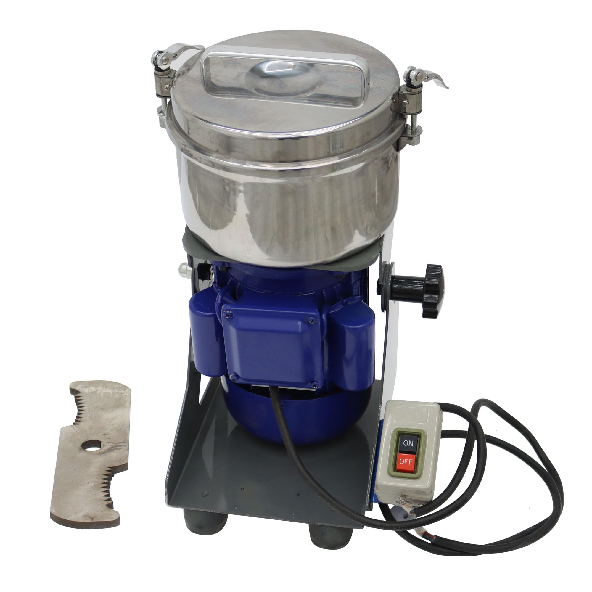 Ore Rock Glass Crusher Electric Stone Grinder Machine Mining Pulverizer for Gravel Coal 220V